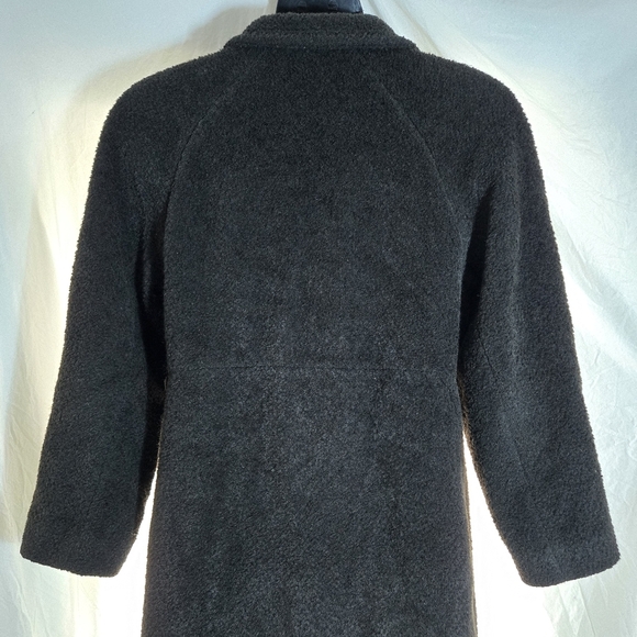 Chocolate Sachi Alpaca Suri Wool Coat EUC - Picture 3 of 15